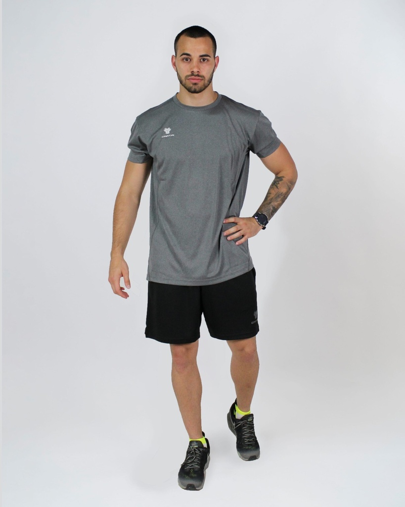 T-SHIRT CARTRI ROGER GRIS