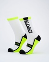 CHAUSSETTES SLASH HIGH WHITE / GREEN