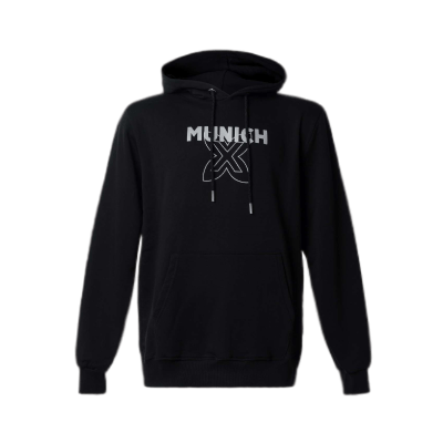 [sudadera munich atomik] HOODIE MUNICH BLACK