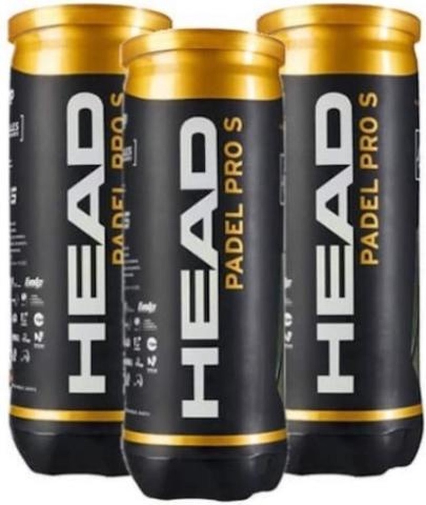 TUBE DE BALLES HEAD PRO S